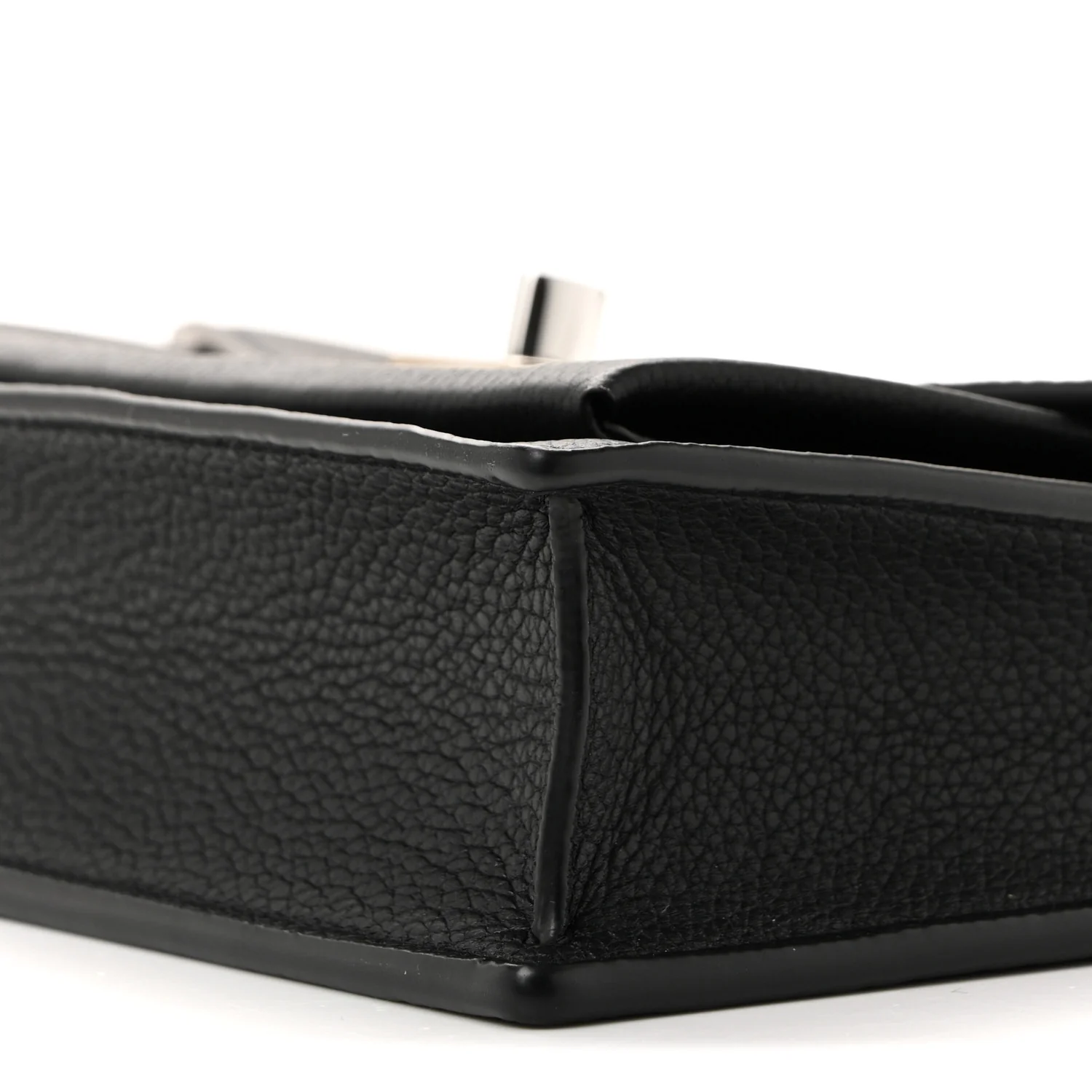 Soft Calfskin My Lockme Chain Pochette Black - Top Club