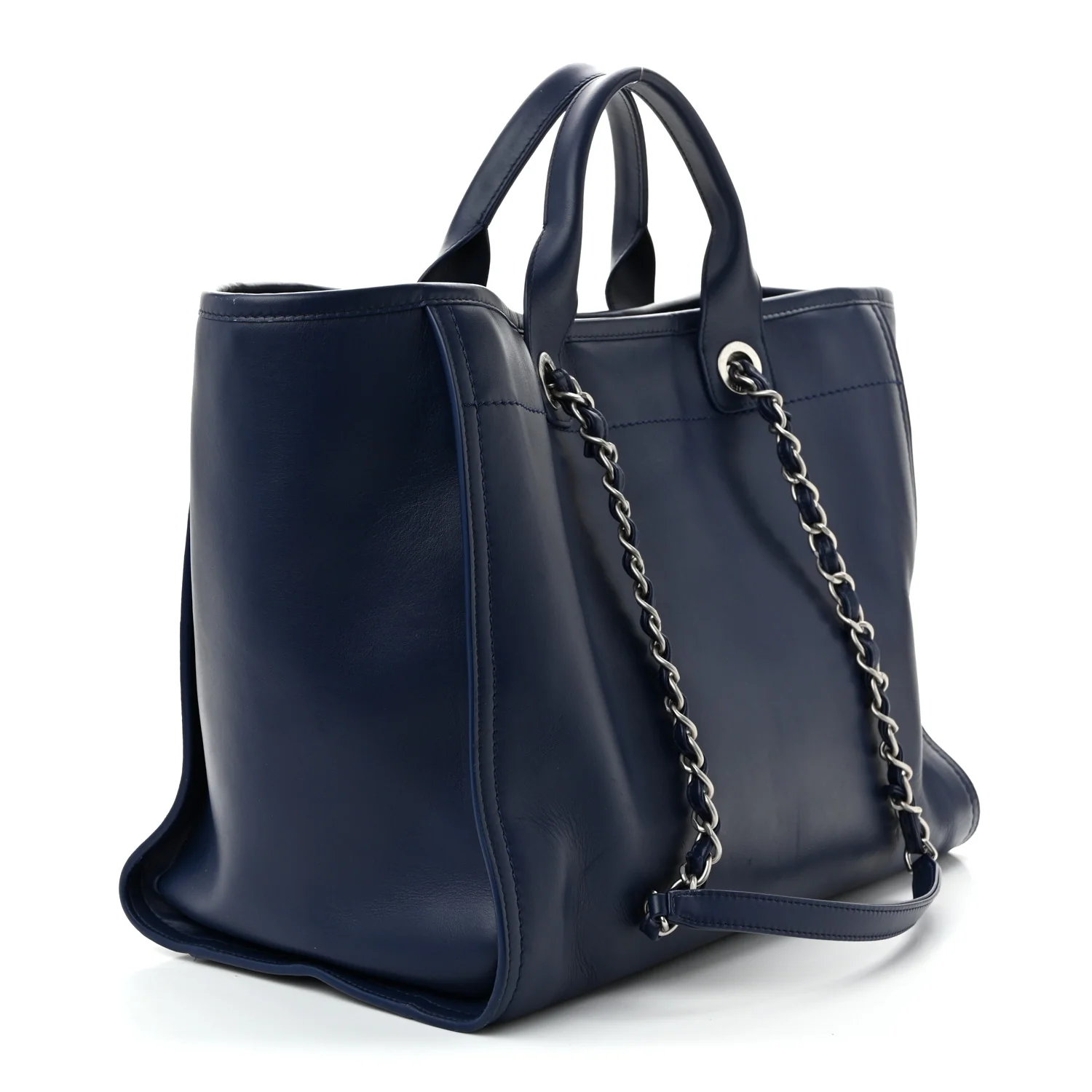 Calfskin Medium Deauville Navy - Top Club
