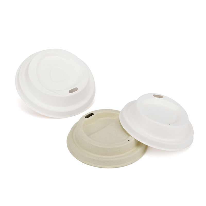 Disposable Durable 80mm 90mm Food Grade Recyclable Paper Lid