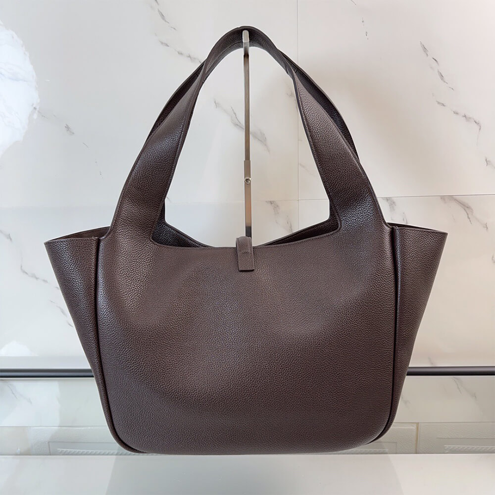 YSL LE 5 A 7 BEA IN GRAINED LEATHER - Top Club