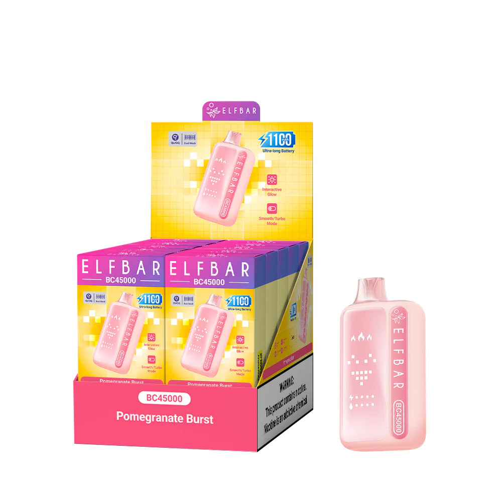 ELFBAR BC45000 Rechargeable Disposable Vape (All Flavours)