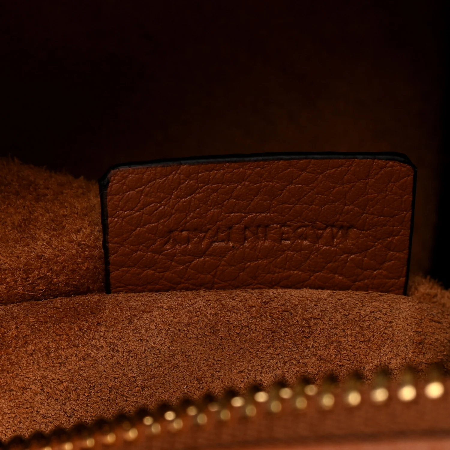 Supple Calfskin Small Triomphe Heloise Shoulder Bag Tan - Top Club