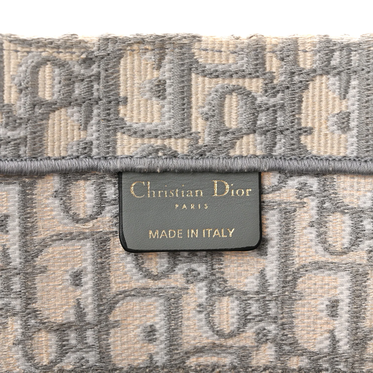 Oblique Medium Book Tote Grey - Top Club