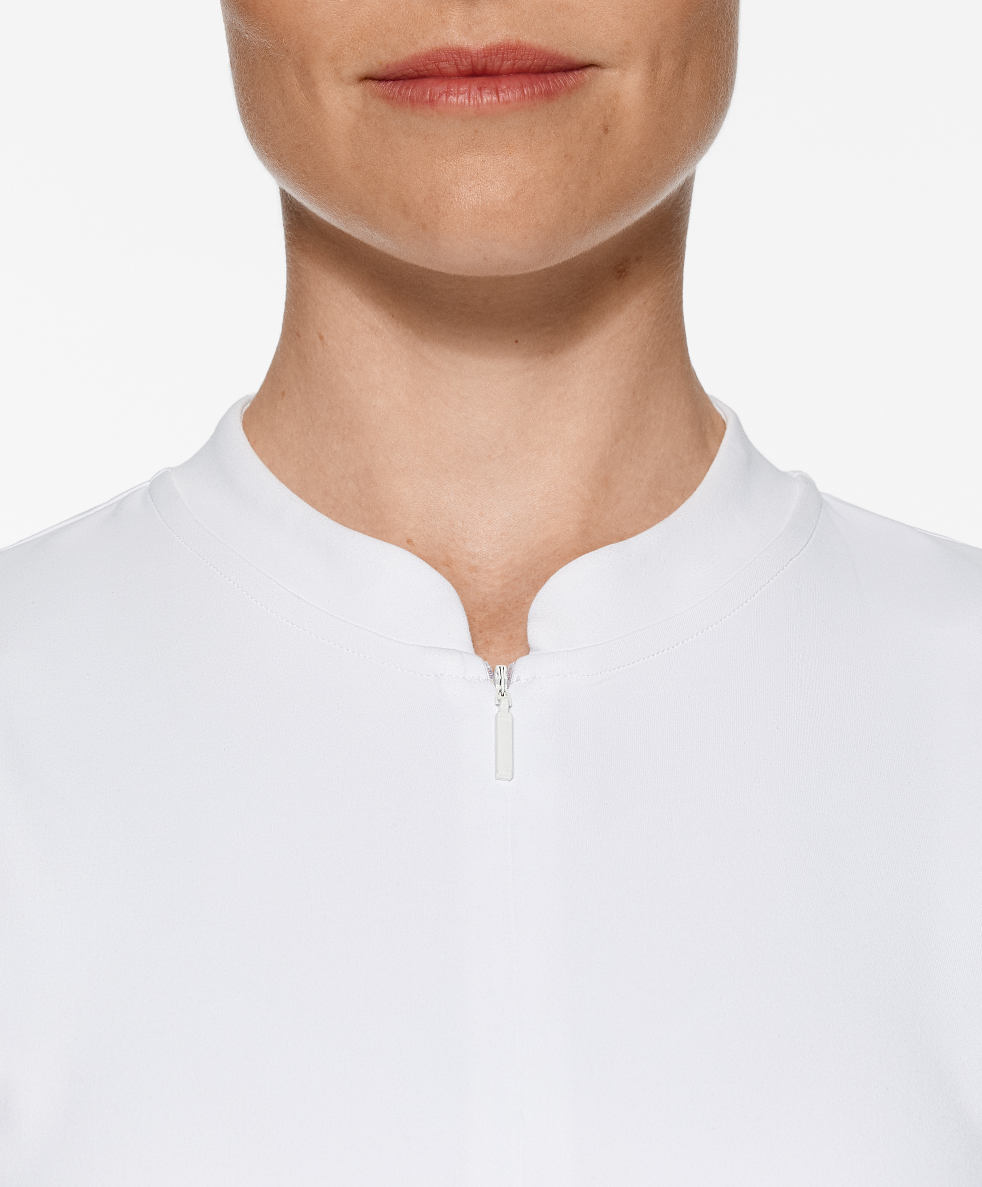 OYSHO Sleeveless zip T-shirt