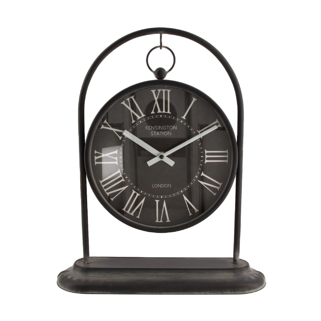 Clock iron black