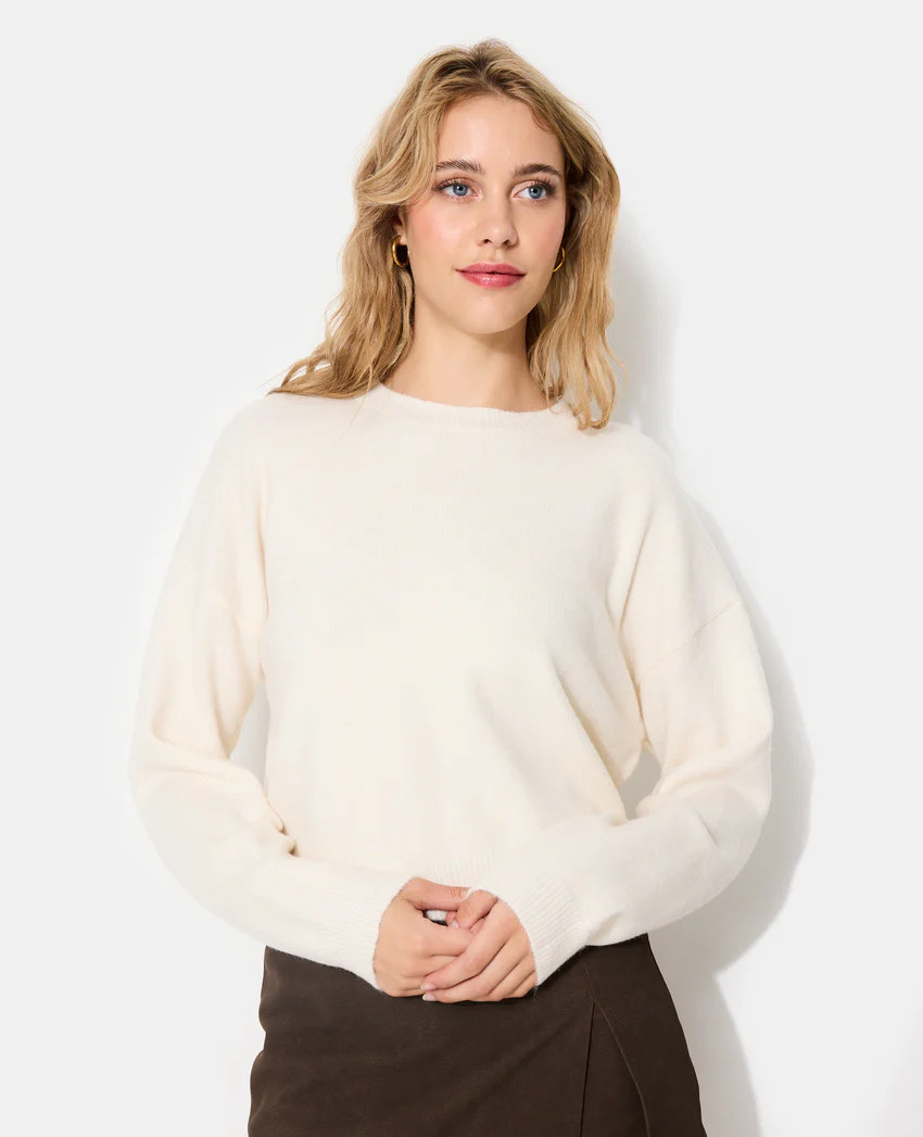 Pimkie Pull court avec encolure ronde
