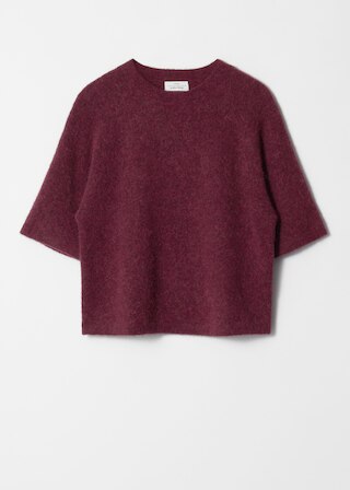 & Other Stories ALPACA-BLEND KNITTED TOP