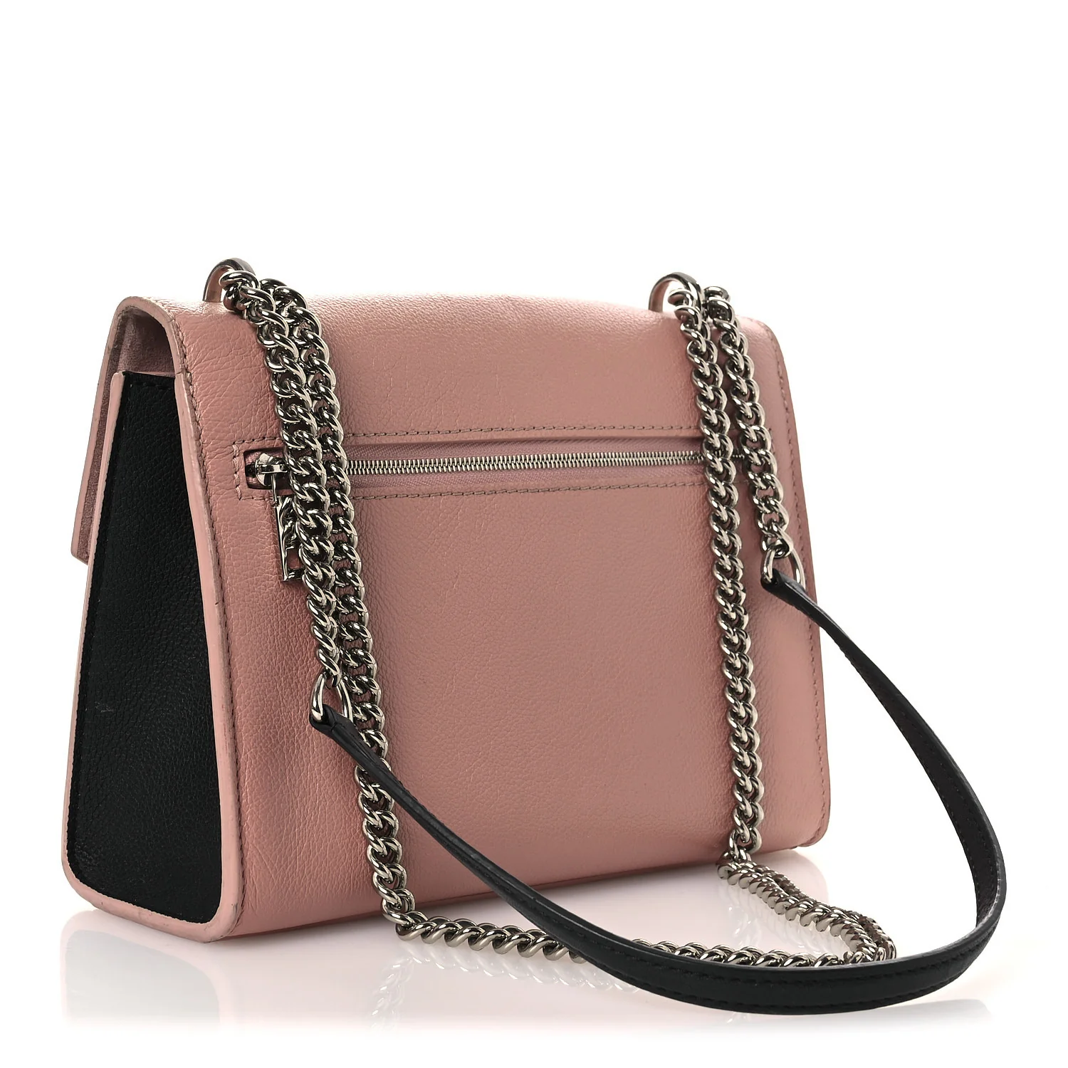 Soft Calfskin My Lockme Chain Bag BB Rose Boudoir Creme - Top Club