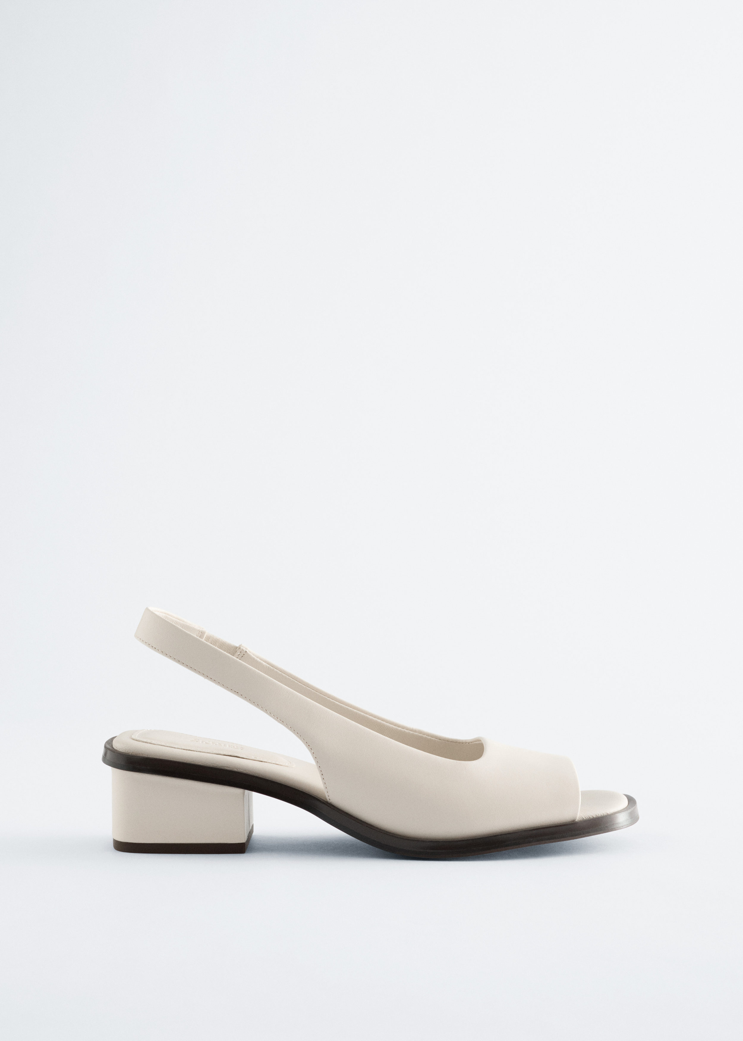 & Other Stories NAPPA LEATHER SLINGBACK SANDALS