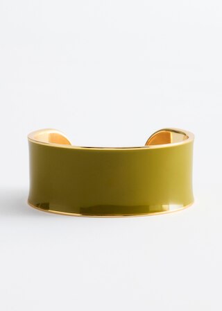 & Other Stories TWO-TONE CUFF BRACELET