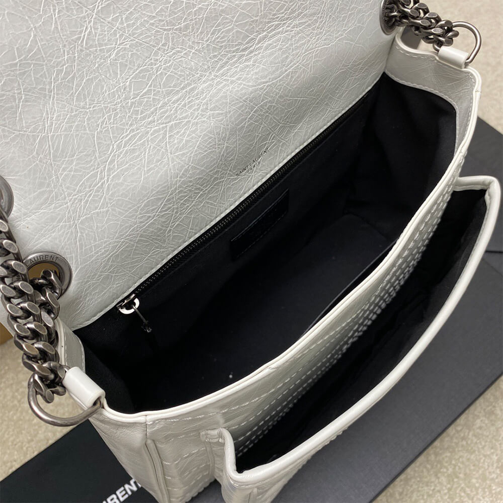 YSL NIKI MEDIUM IN CRINKLED VINTAGE LEATHER(HIGH-END GRADE) - Top Club