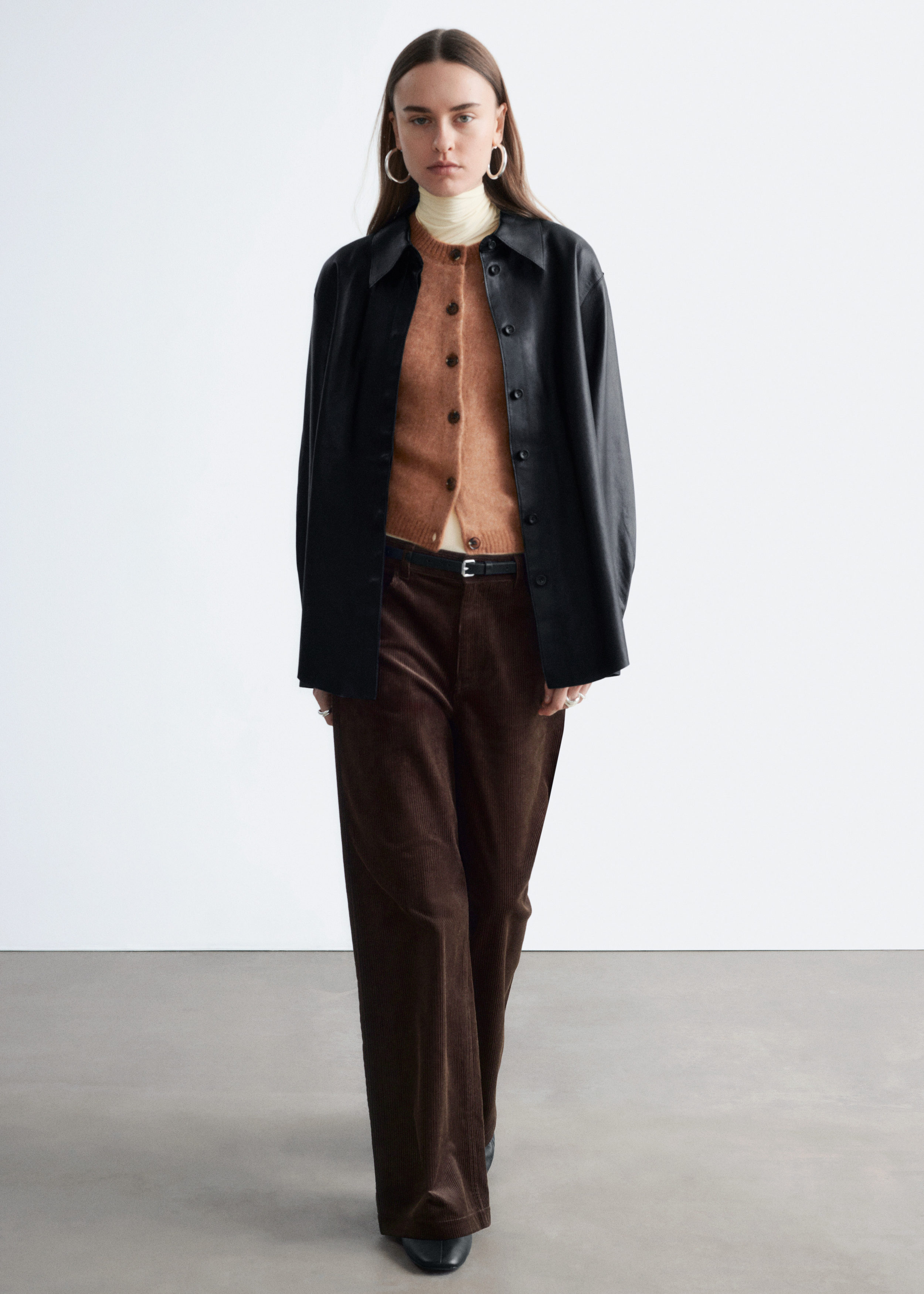& Other Stories WIDE-LEG CORDUROY TROUSERS