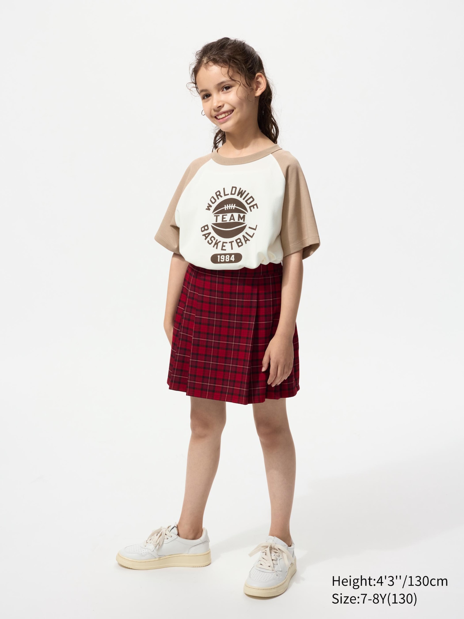KIDS AIRism Cotton Graphic Crew Neck T-Shirt