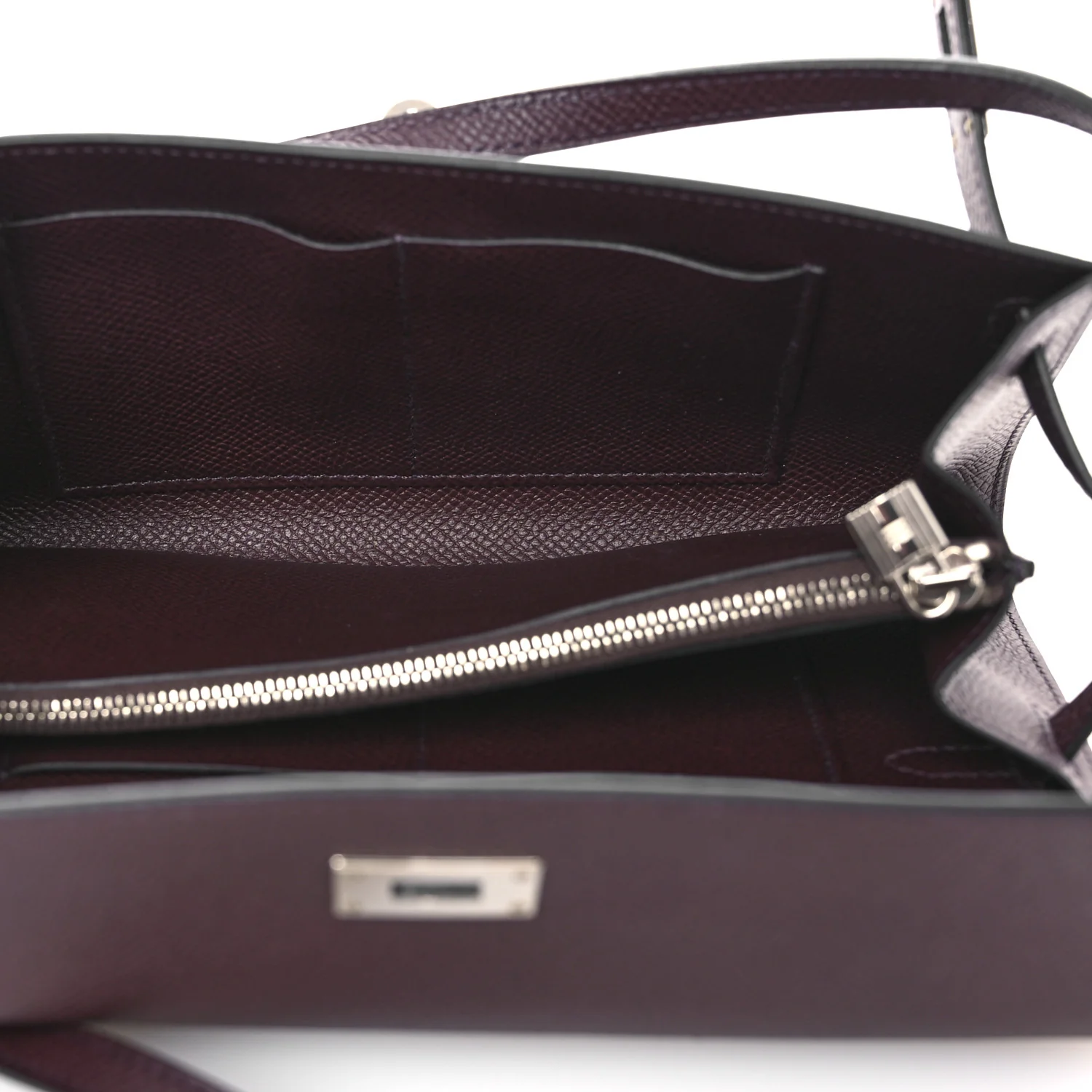 Epsom Kelly Wallet To Go Rouge Sellier - Top Club