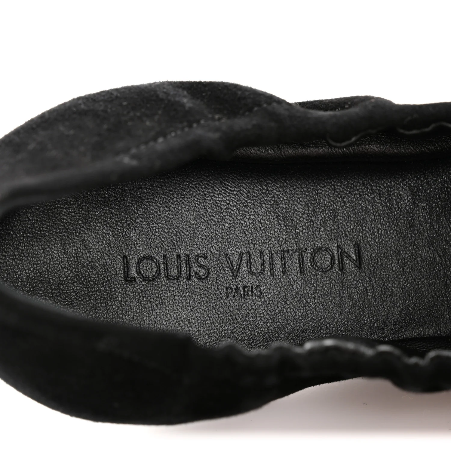 Suede Patent Studded Flirty Ballerina Bow Flats 39.5 Black - Top Club