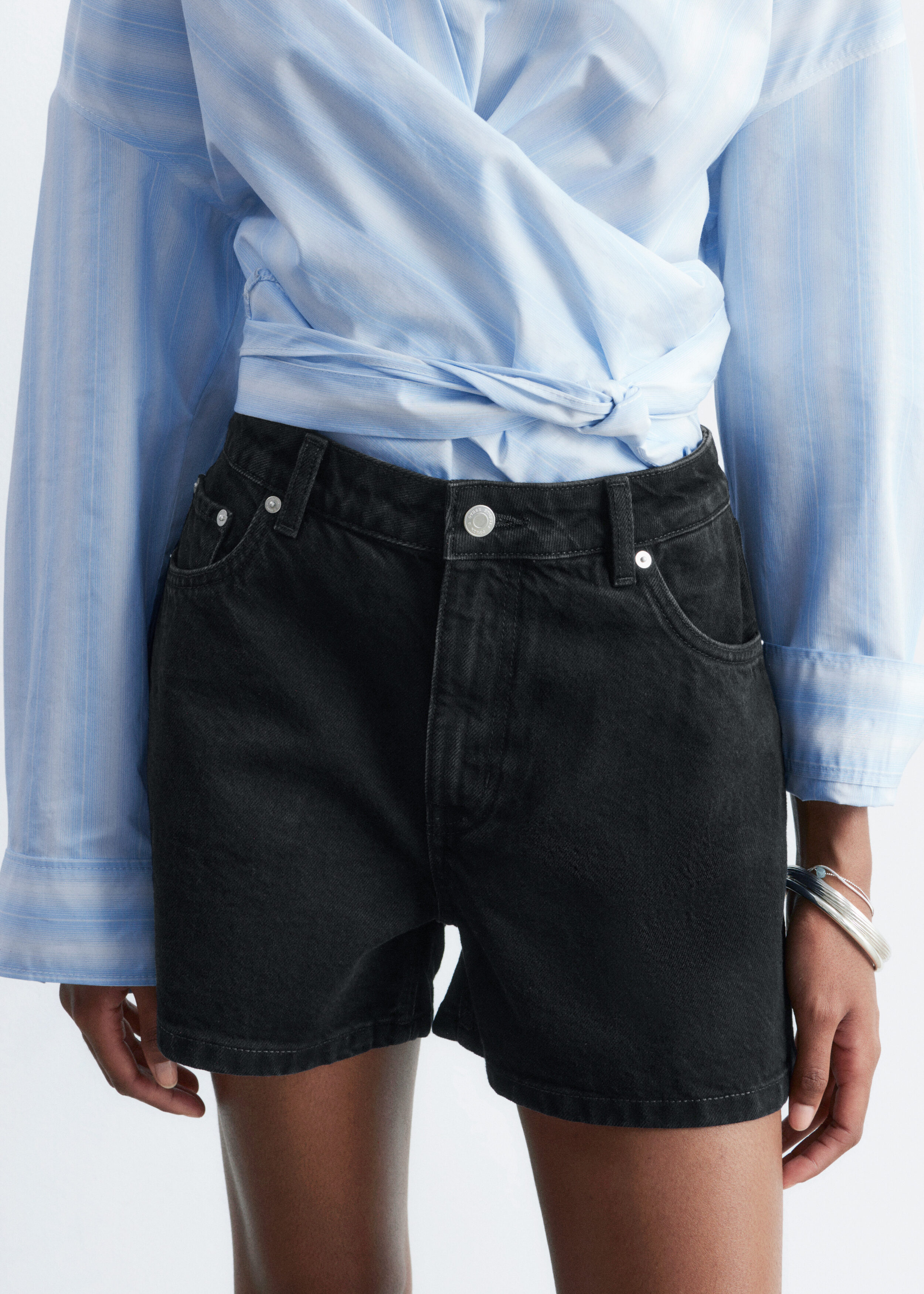 & Other Stories RELAXED DENIM SHORTS