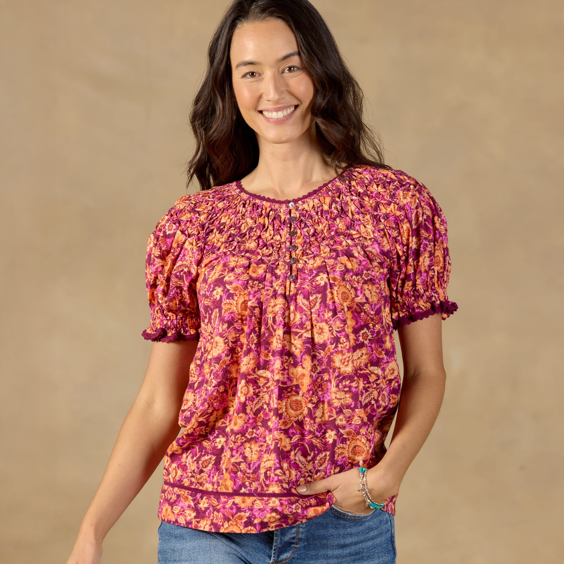 Lodi Printed Top - Sundance Living