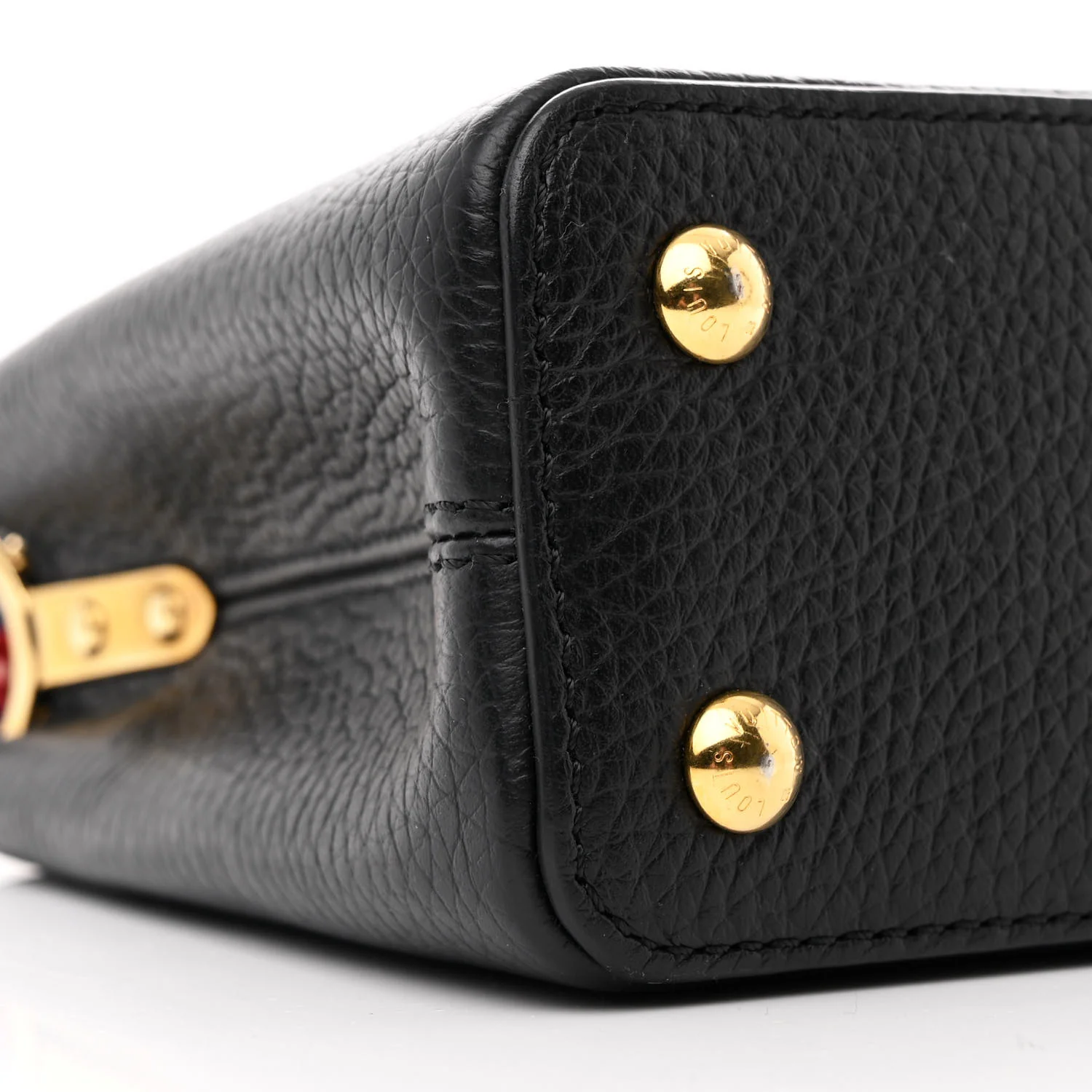 Taurillon Braided Capucines Mini Black - Top Club