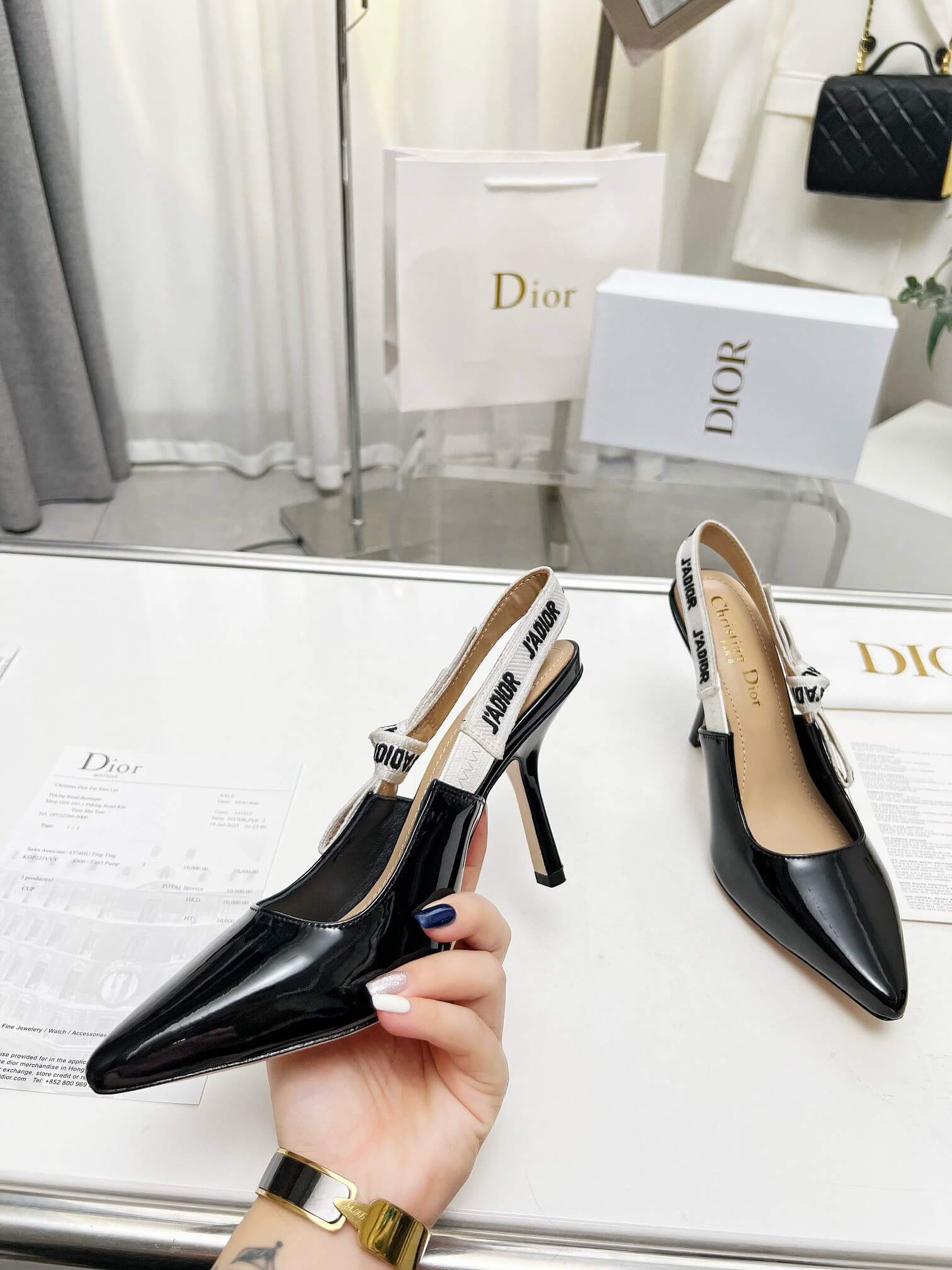 J Adior Slingback Pump - Top Club