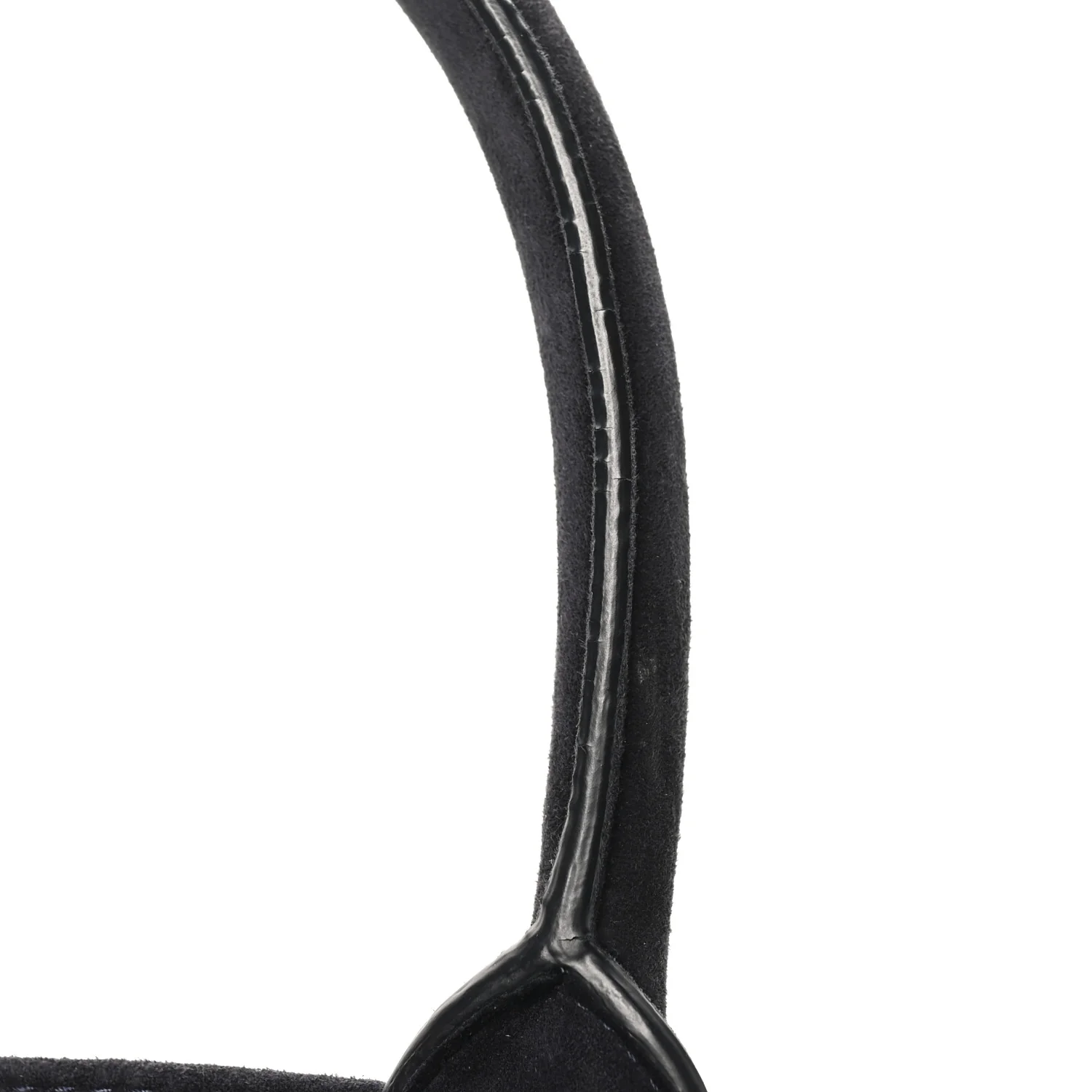 Suede Large L'Air Book Tote Black - Top Club