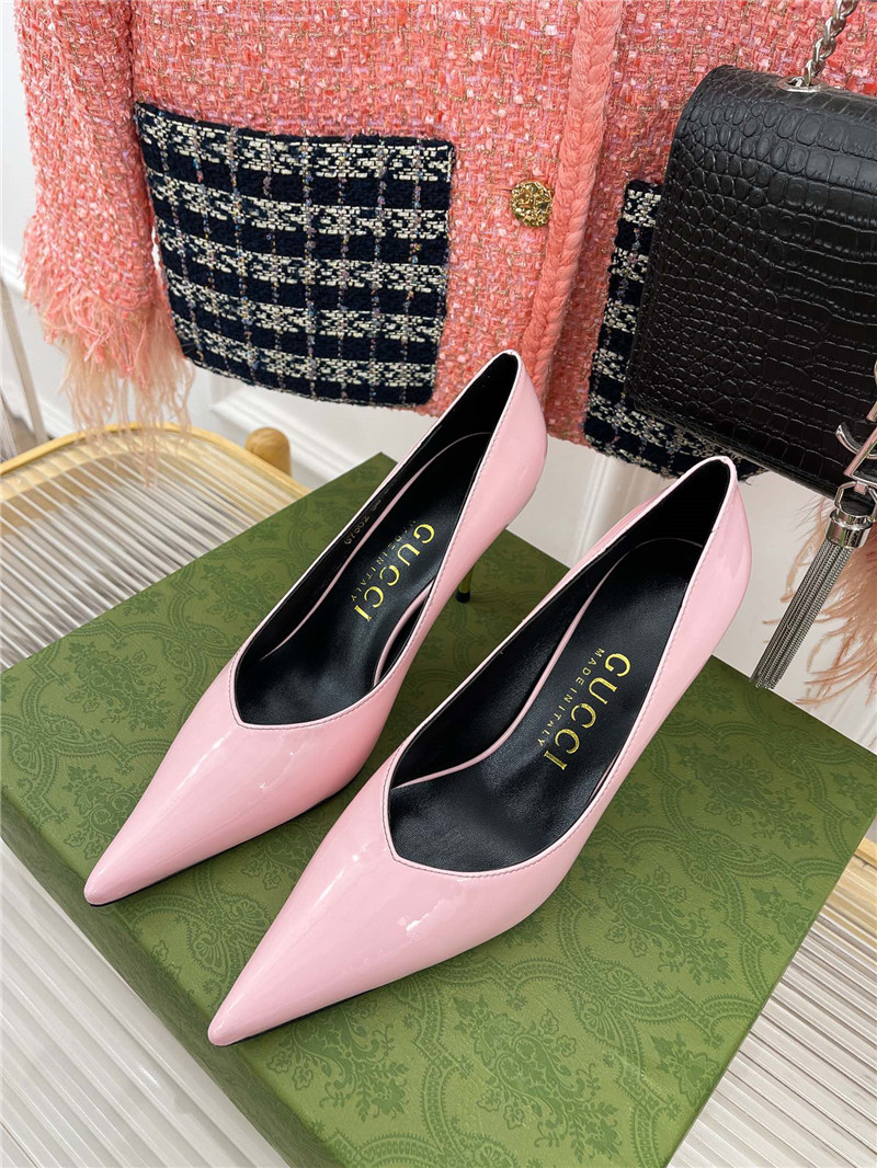 gucci metal heel pointed high heels - Sneaker Replica Workshop