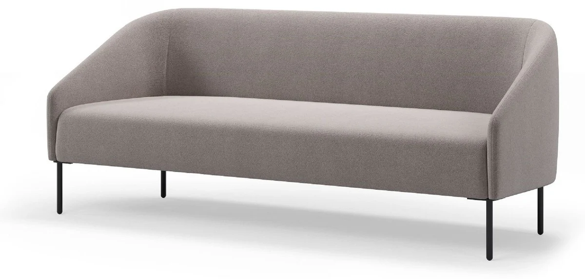 Luxury Living Room & Hotel Sofa Gray / Black 200 cm - Luxury Furniture