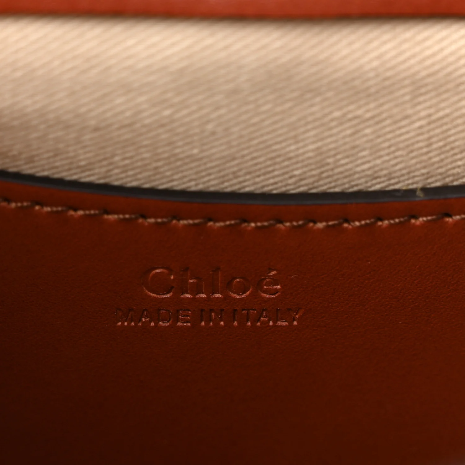 Calfskin Small Tess Bag Sepia Brown - Top Club