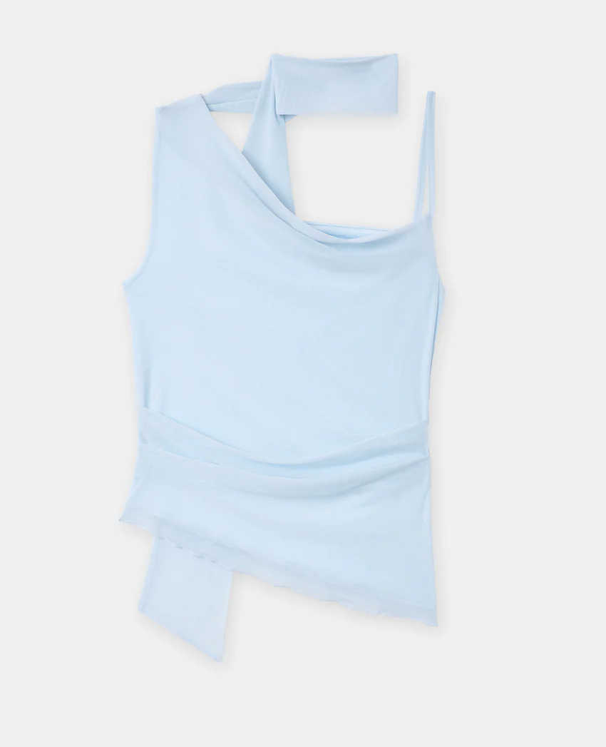 Pimkie Top asymétrique avec écharpe intégrée