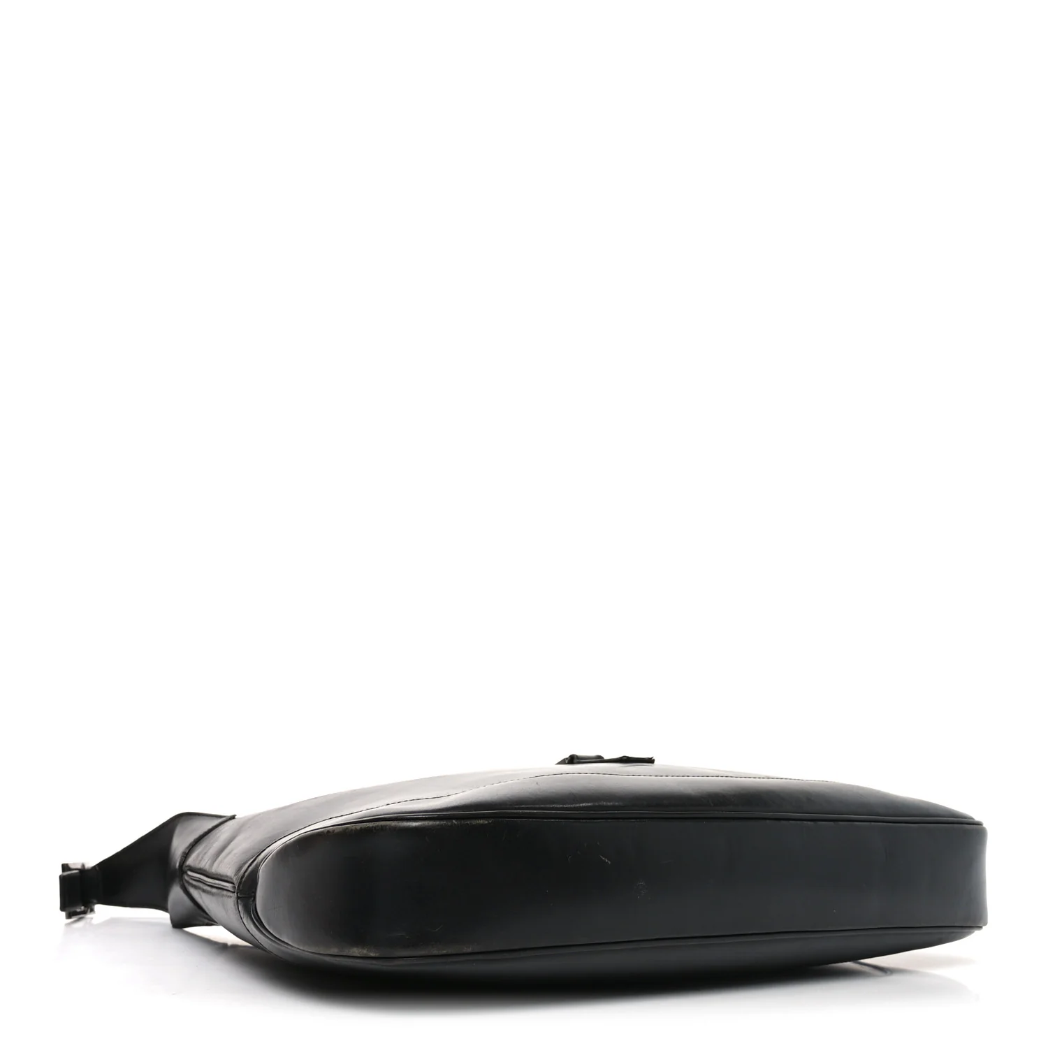 Calfskin Jackie O Hobo Black - Top Club