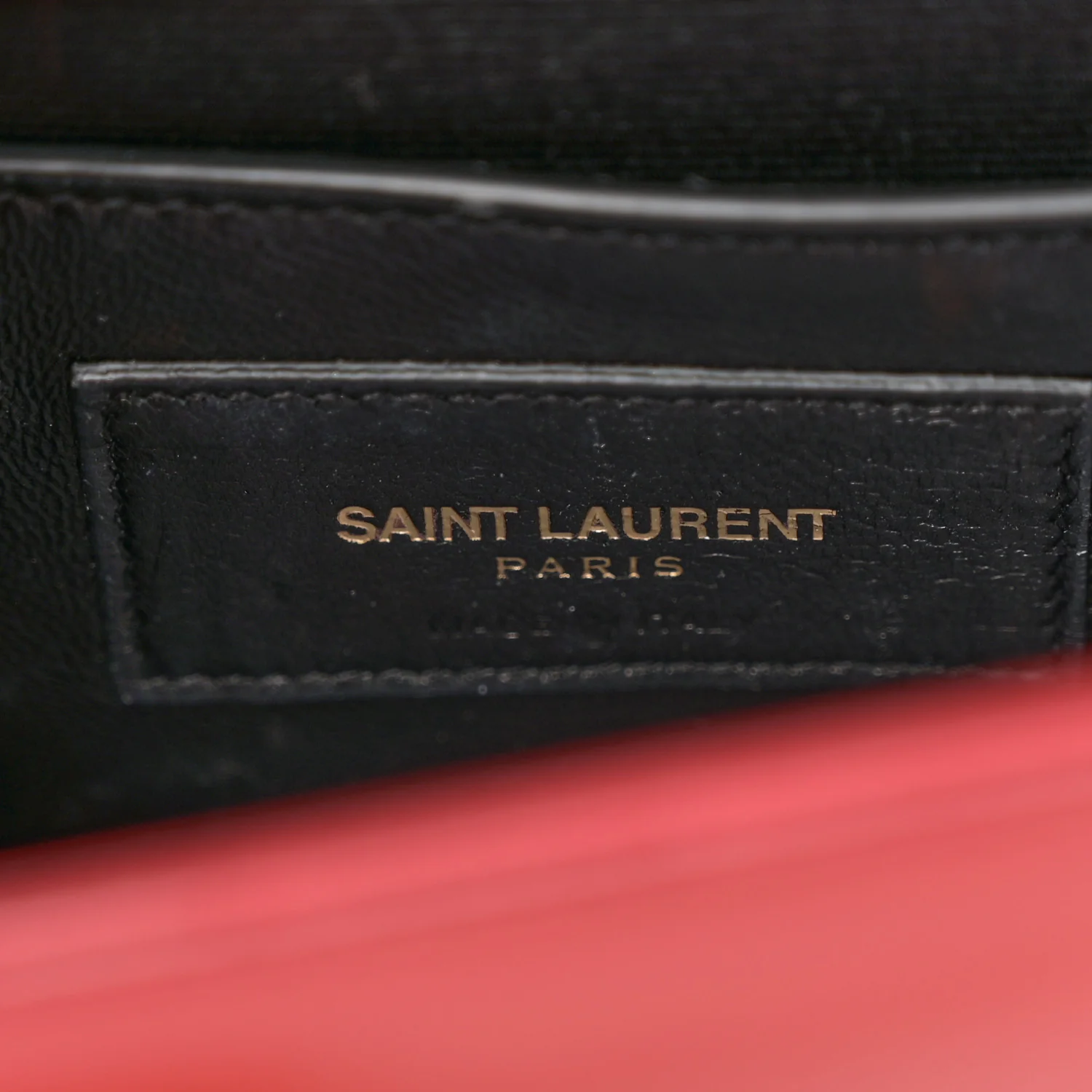 Grain De Poudre Small Monogram Kate Satchel Red - Top Club