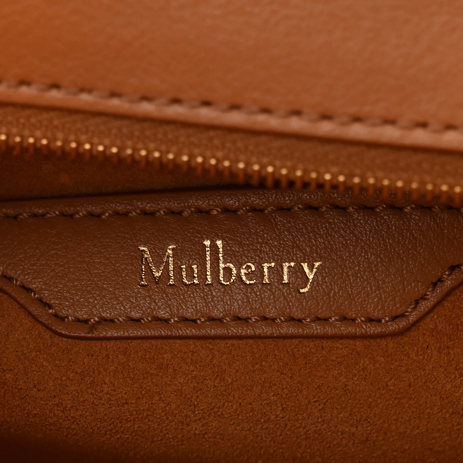 Small Classic Grain Mini Zipped Bayswater Sable - Top Club
