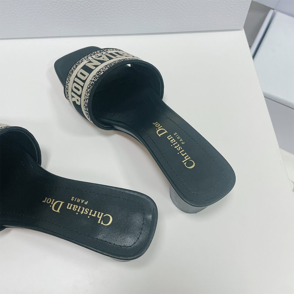 Dior Dway Heeled Slide - Top Club