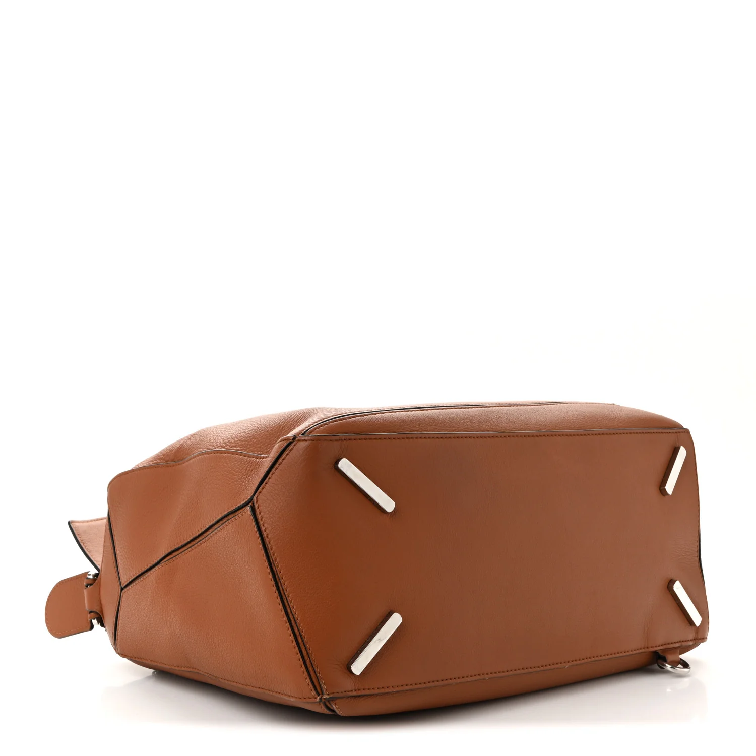 Calfskin Large Puzzle Bag Tan - Top Club