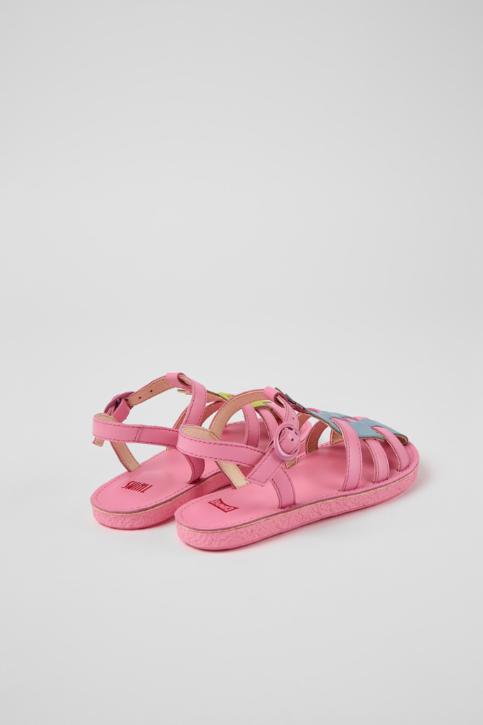 Twins Multicolored Leather Sandals for Boys