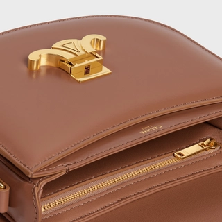 TEEN BESACE TRIOMPHE IN SHINY CALFSKIN BRONZE - Top Club