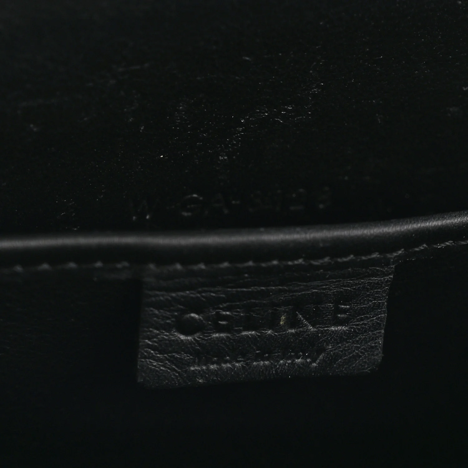 Baby Grained Calfskin Nano Tri-Color Luggage Zinc Almond - Top Club