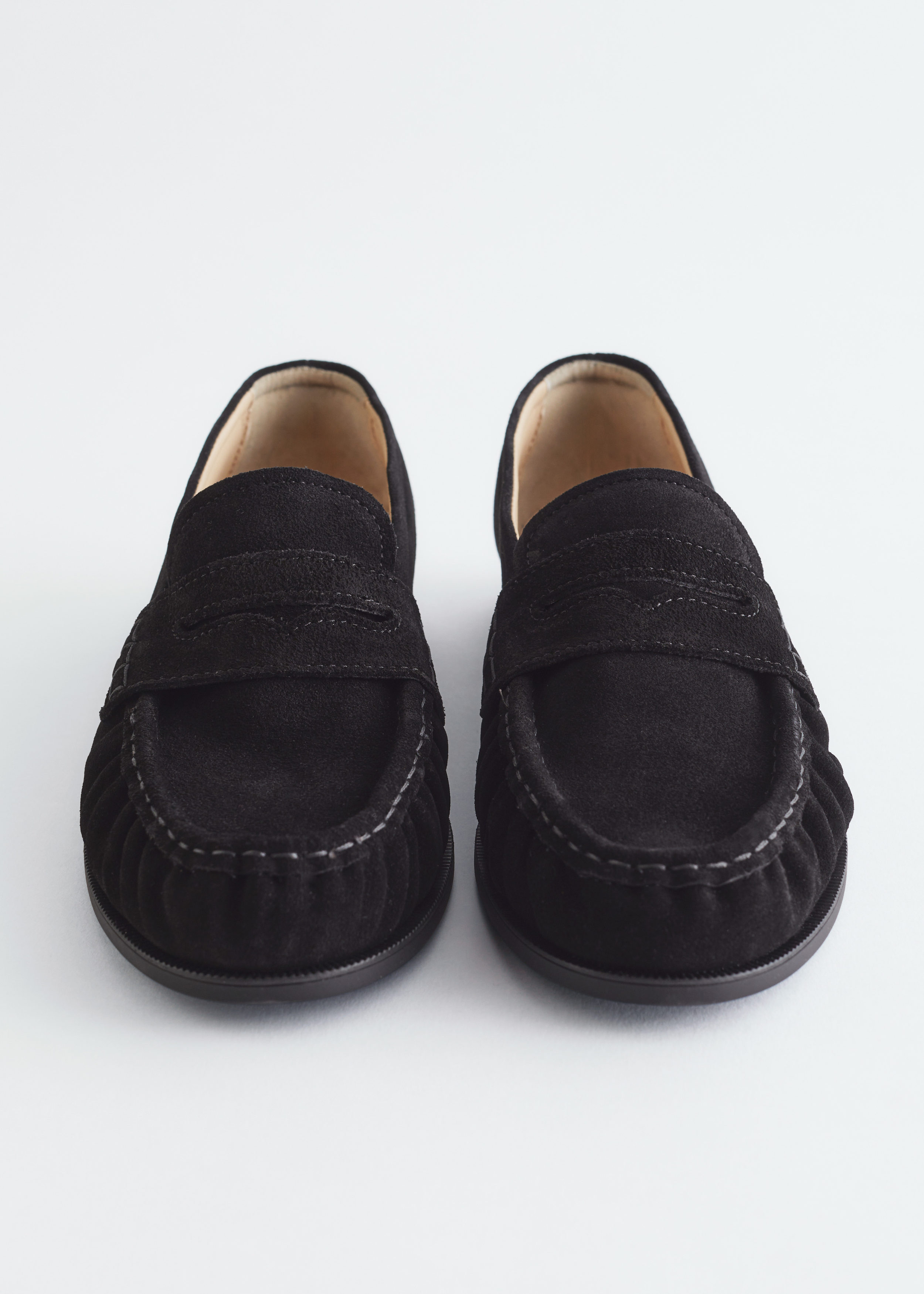 & Other Stories LEATHER PENNY LOAFERS