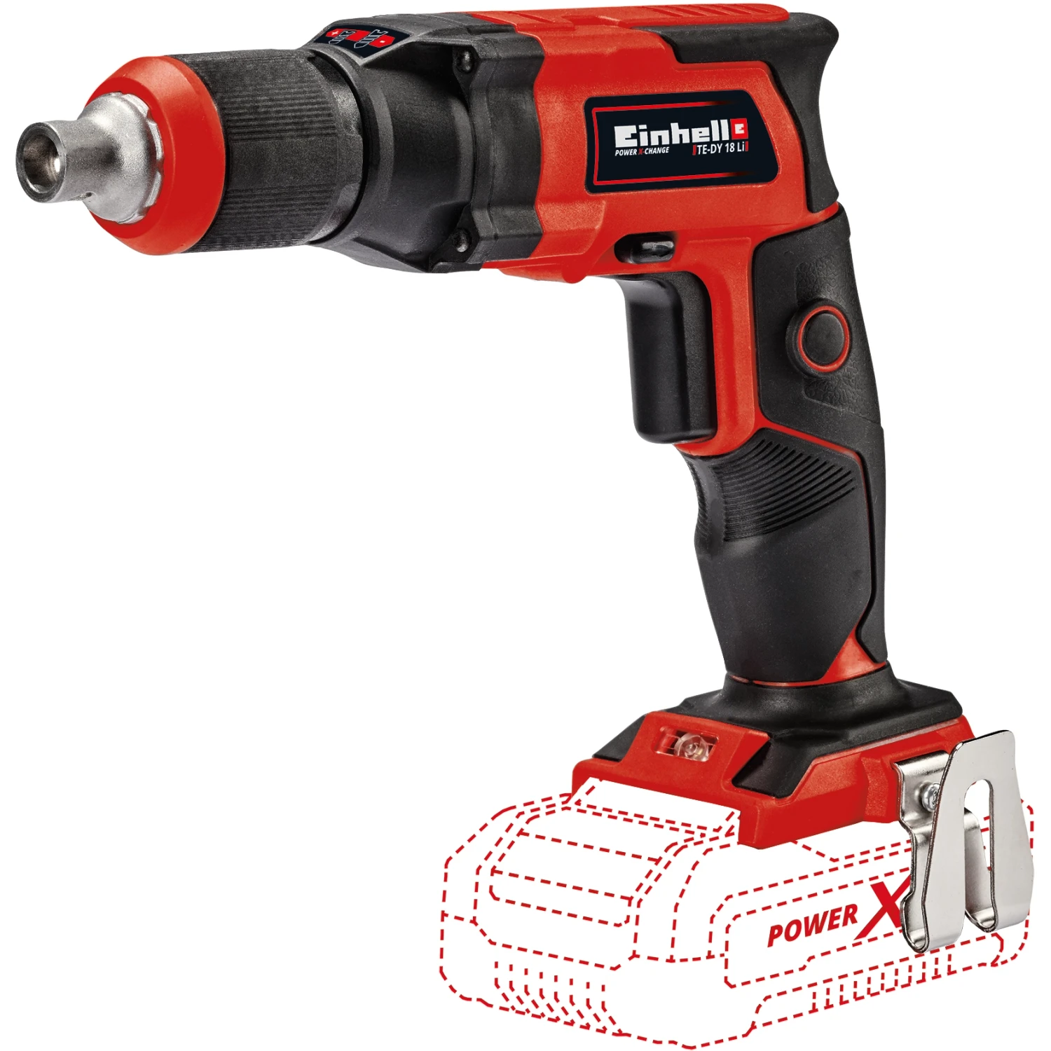 Einhell Avvitatore a batteria Einhell Power X-Change TE-DY 18 Li Solo con valigetta