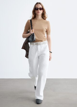 & Other Stories FINE-KNIT T-SHIRT