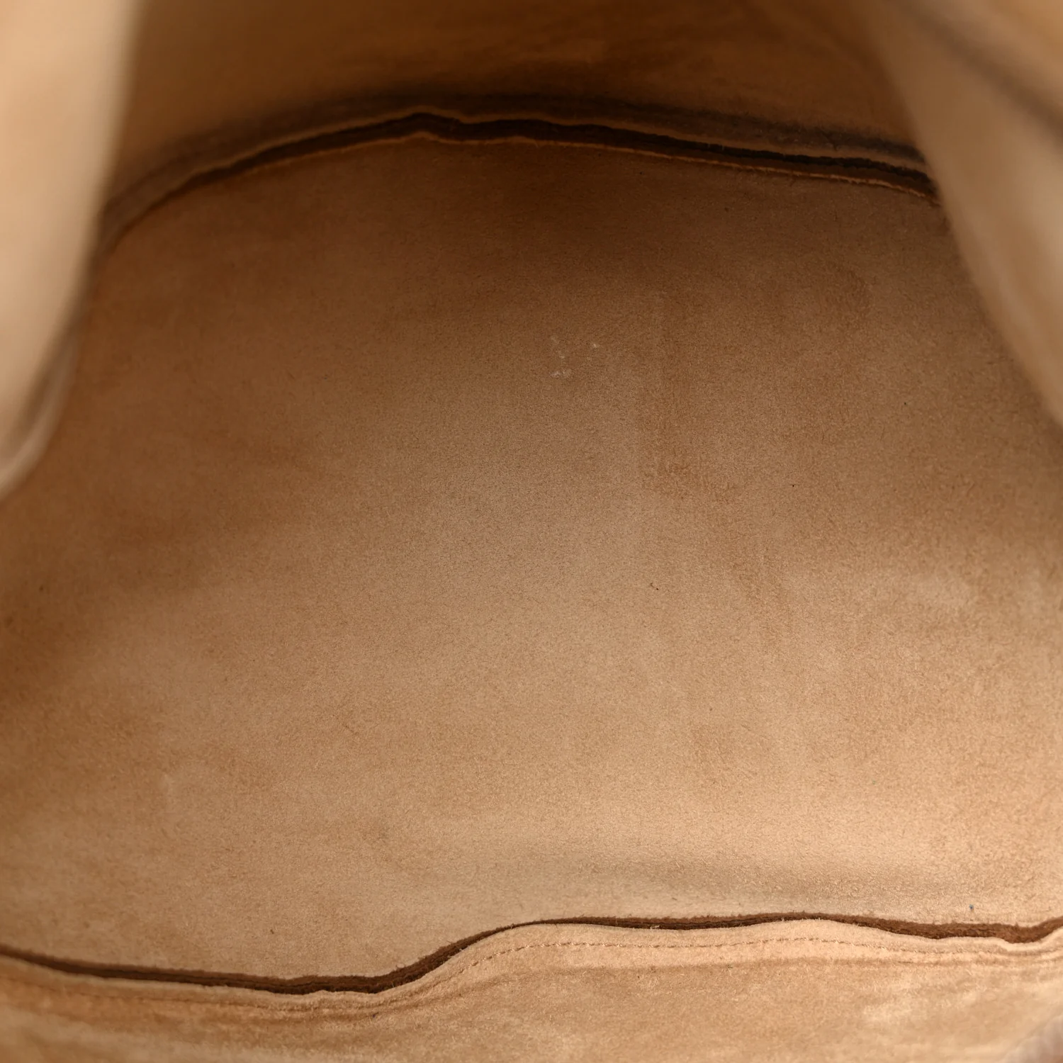 Grained Calfskin Large Slouchy Banana Bag Brunette - Top Club
