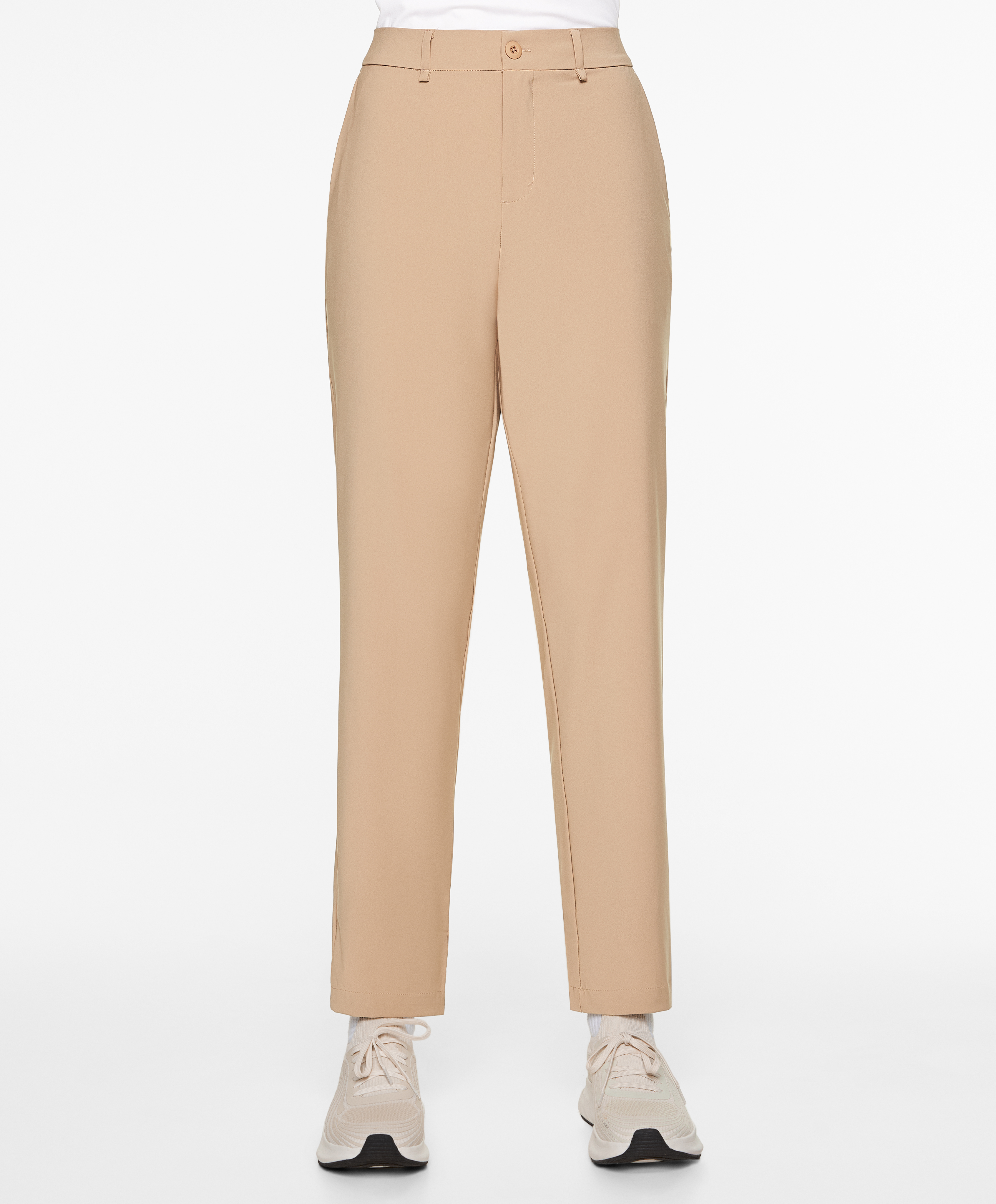 OYSHO Straight-leg technical trousers