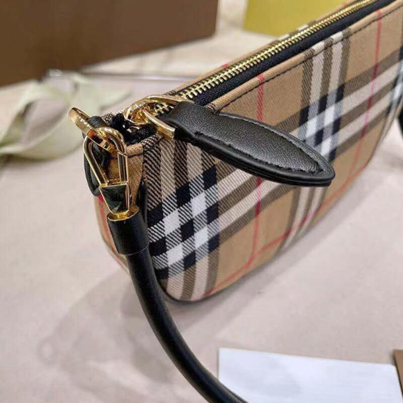Olympia Pouch checked shoulder bag - Top Club