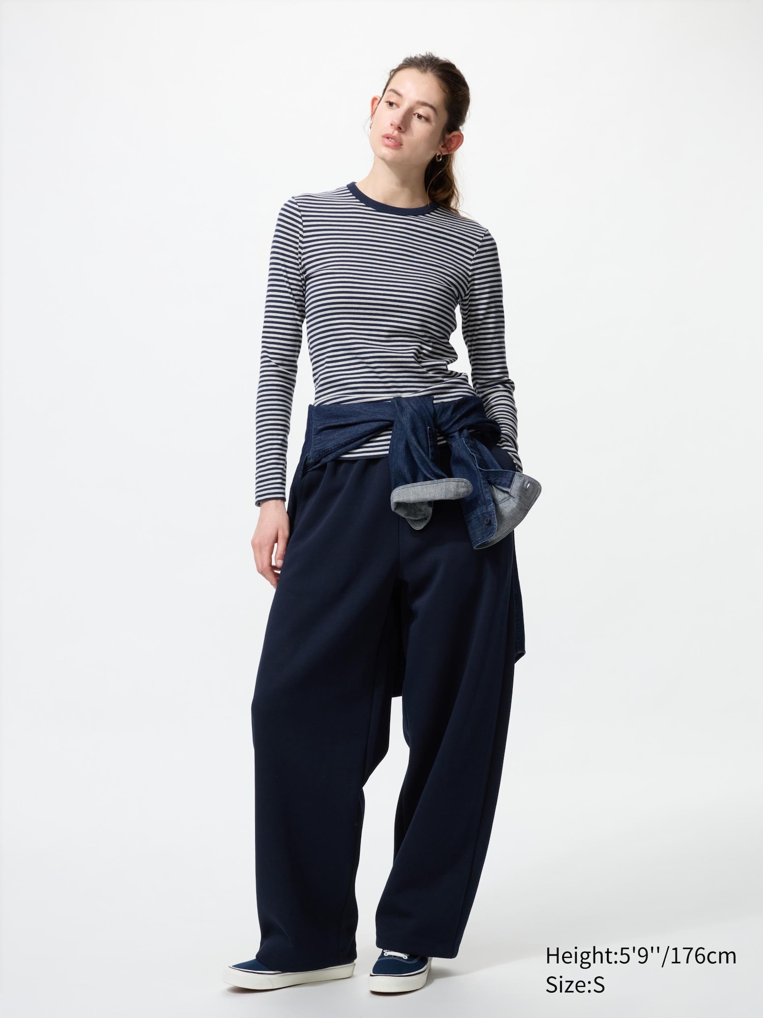 Soft Ribbed Long Sleeve T-Shirt