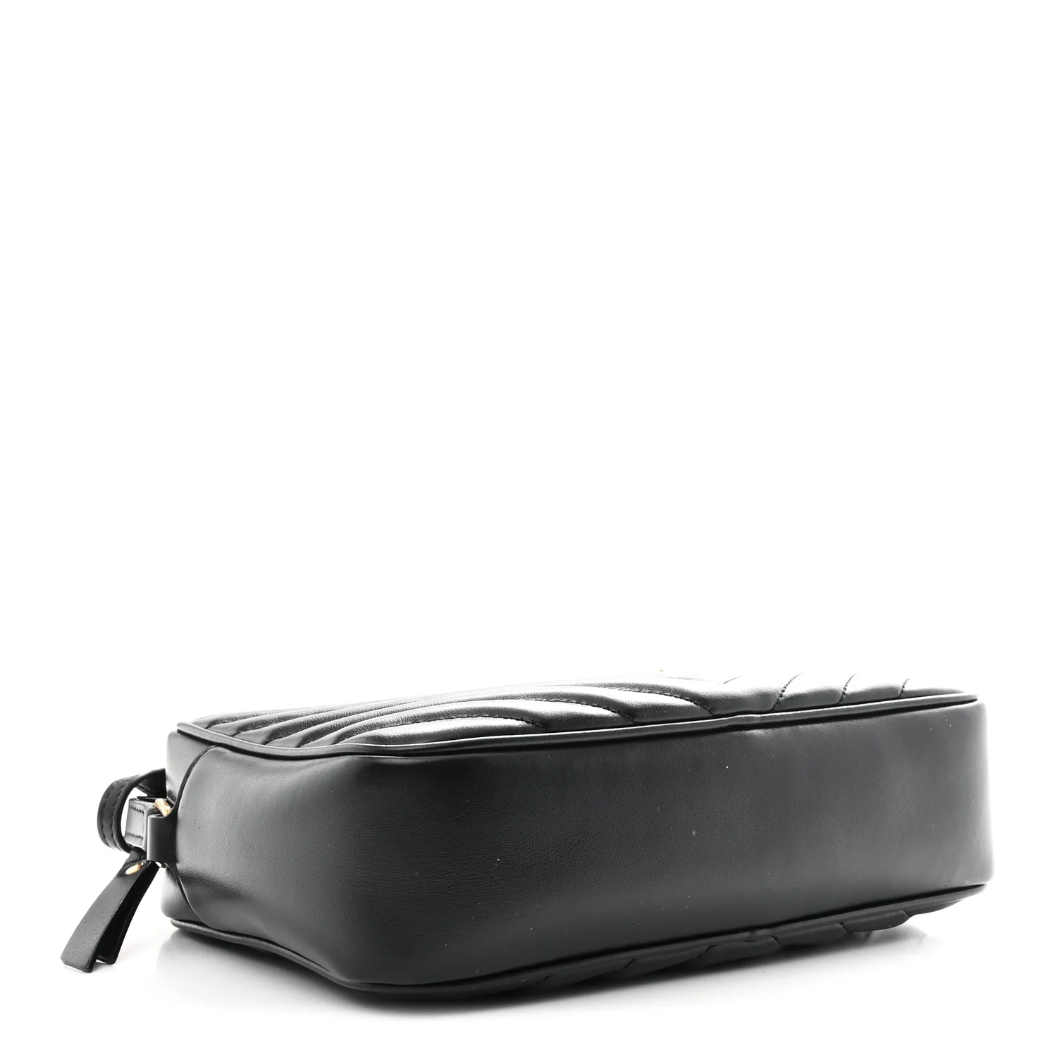 Calfskin Matelasse Monogram Lou Camera Bag Black - Top Club
