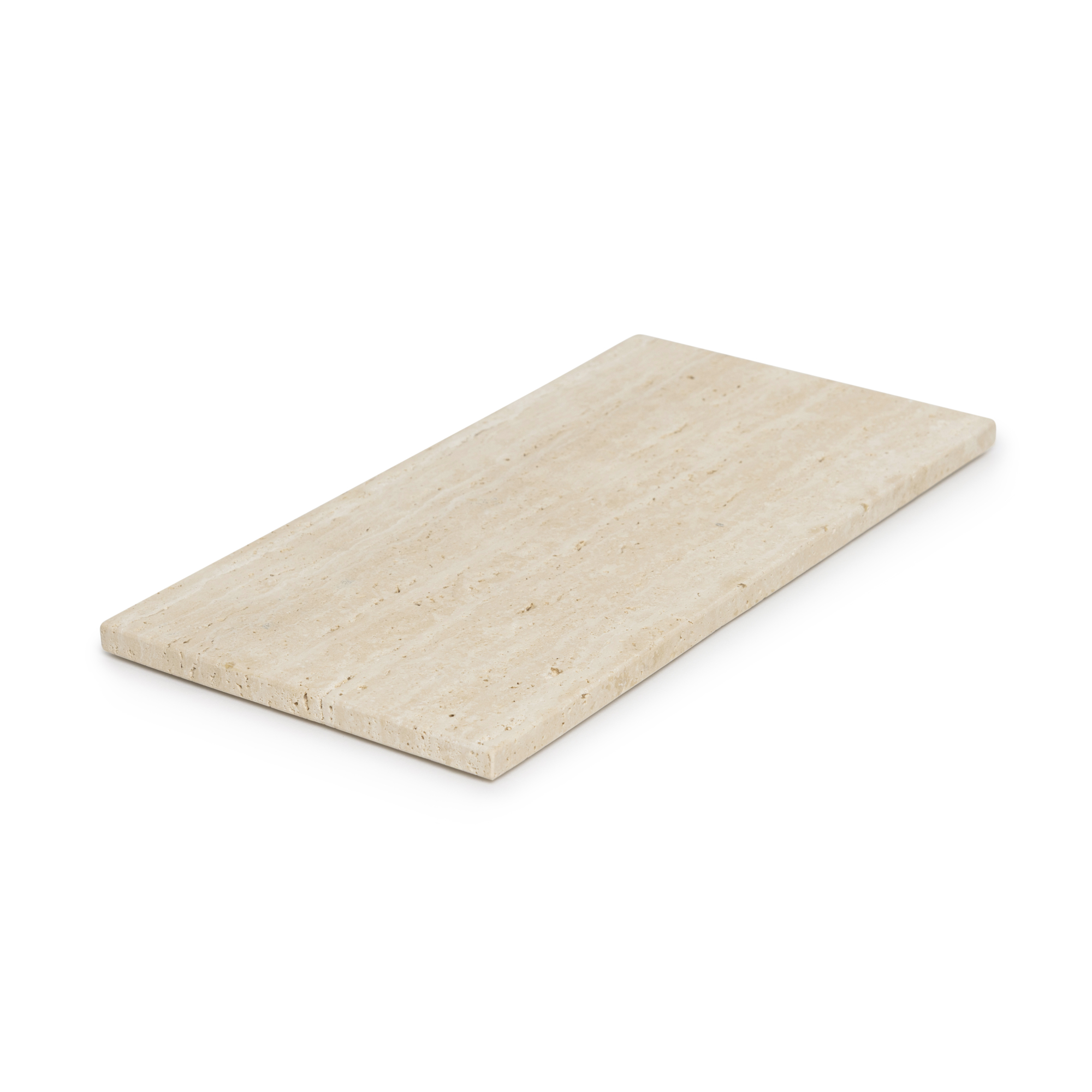 Travertine dienblad M 15x30cm