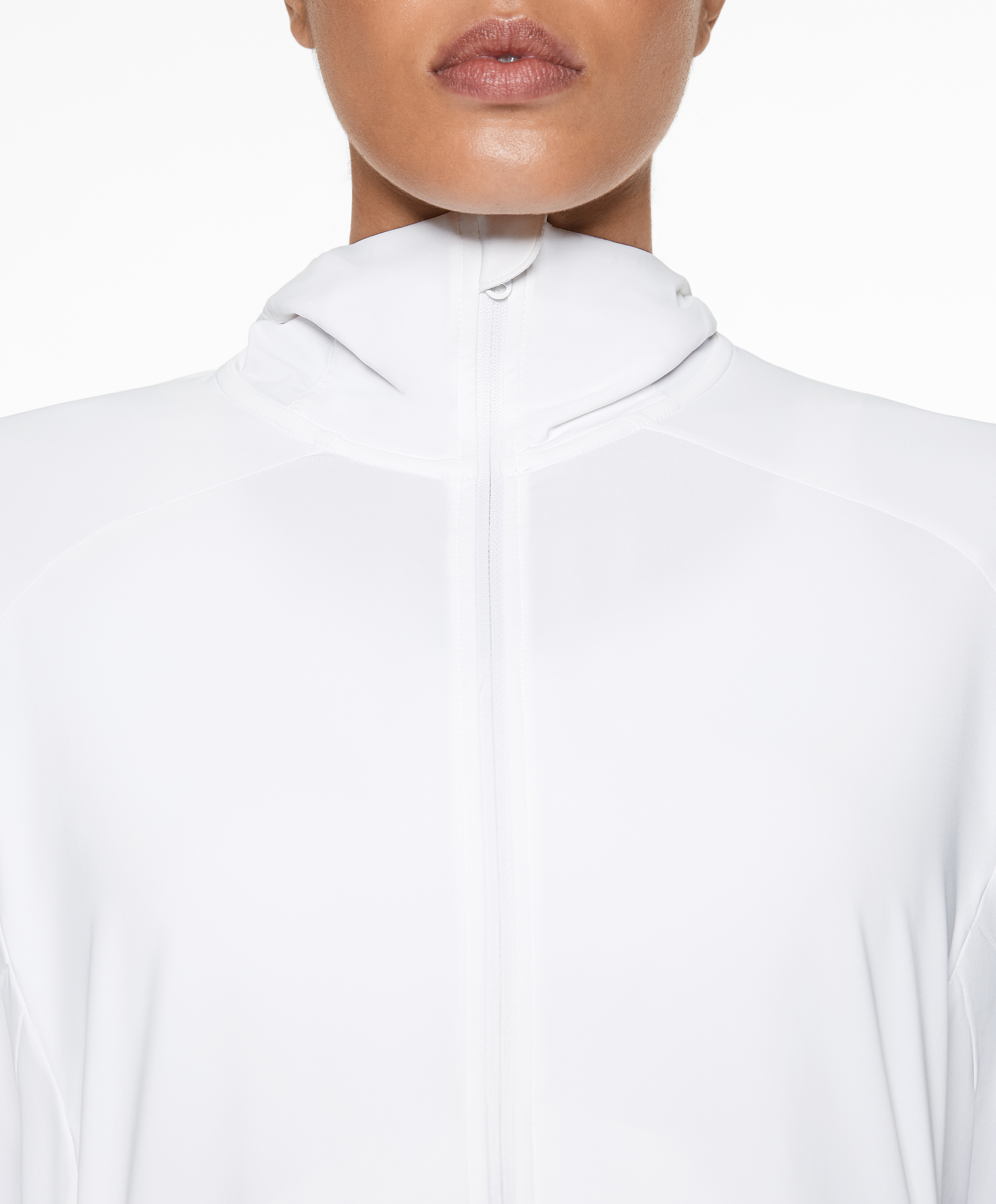 OYSHO Cool-touch hooded technical jacket