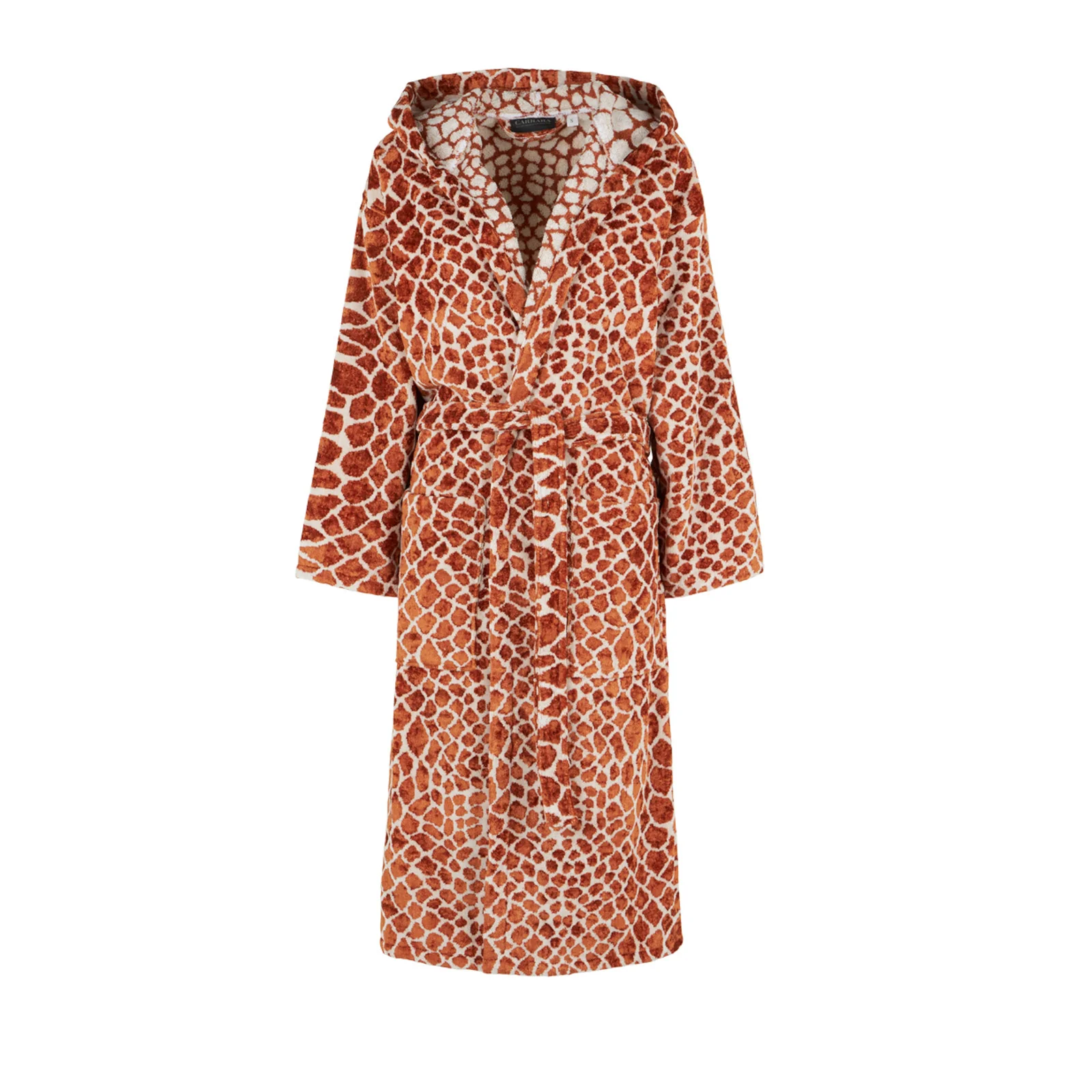 Accappatoio Con Cappuccio In Spugna Bronze Taipan Tg. L Bronzo Carrara