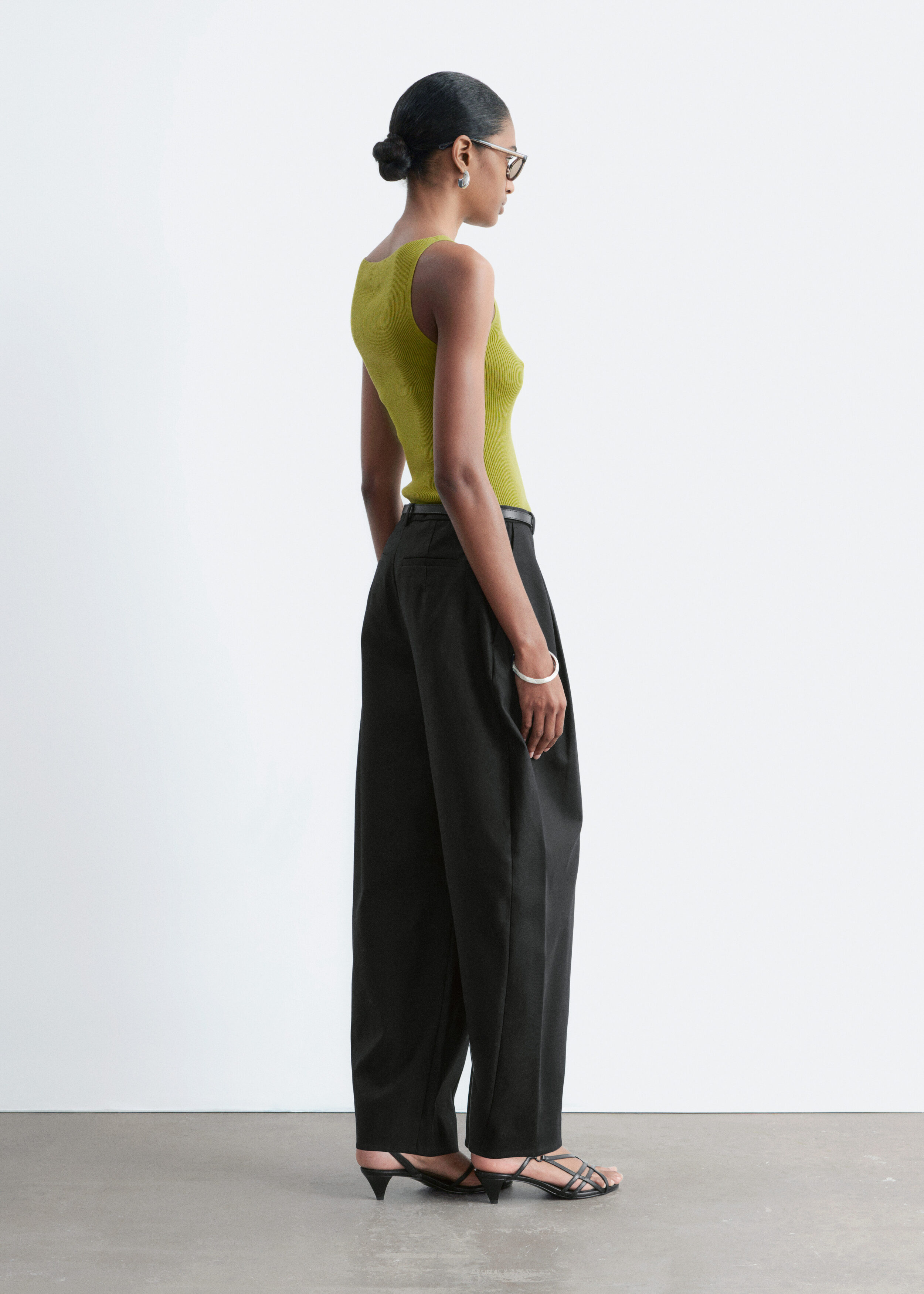 & Other Stories BARREL-LEG TROUSERS