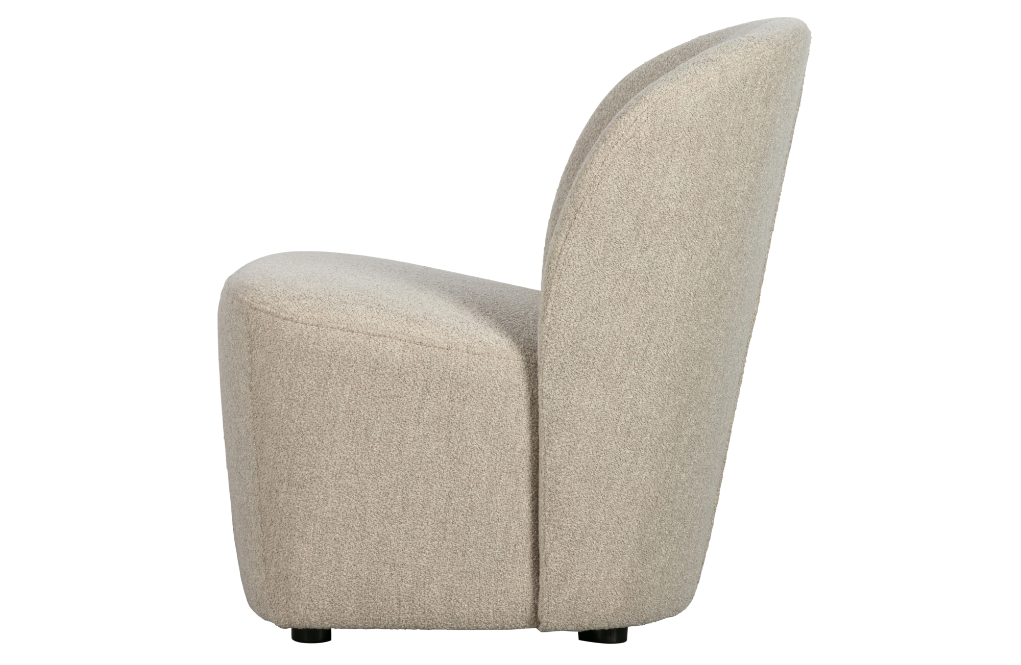 Fauteuil Lofty bouclé - natural