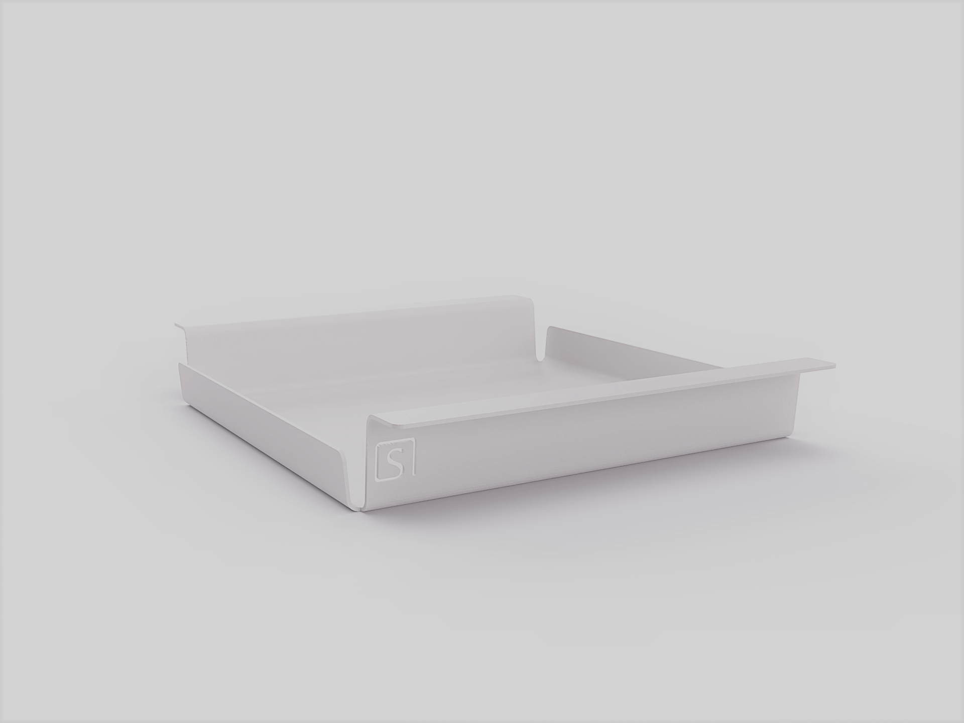 Dienblad Small - Fliptray - 34 x 28 x 5 cm Dienblad Small Wit - Fliptray